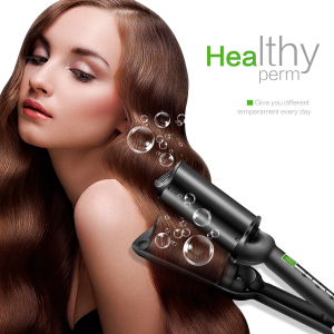 Professional Hair Crimping Iron Styling Tools Curling Hair Curler Wave Styler Curly Hairstyles Barrel Hair Crimper Rollers