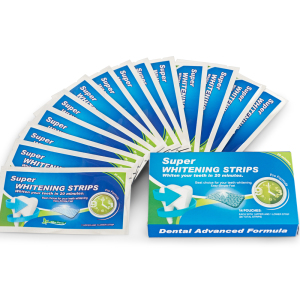 Professional Home Used Dental Whitener Teeth Whitening Strips  Non Peroxide/6%hp