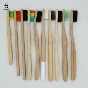 Professional Supplier Privated Label BPA fee Bristles Eco-Friendly Bamboo Toothbrush