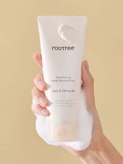 rootree Phyto ground  Relief Cleansing Foam