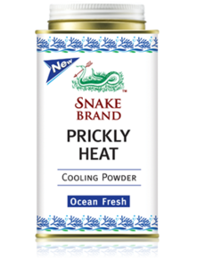 Snake Brand Prickly Heat Cooling Cool Powder Ocean Freah 150g