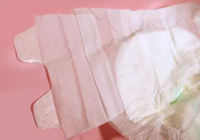 Unisex Disposable Diaper Made by Fluff Pulp 