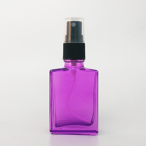 Wholesale 60ml 100 ml clear square Glass fregrence oil french Bottles,Perfume Bottles with Pump Spray for eliquid or ecig