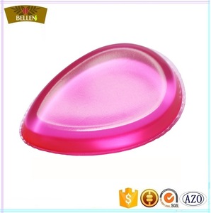 Wholesale cheap giveaway makeup clear silicone puff