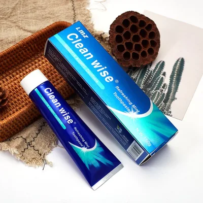 Wholesale Custom Private Label Mint Flavored Toothpaste for Sensitive Teeth and Bleeding Gums