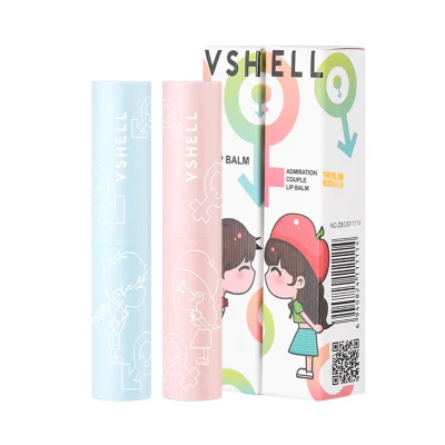 Wholesale Lip Care Balm Hydrating Smoothing Lip Moisturizer Repairing Honey Peach Green Tea Lip Balm Stick for Girl and Boy