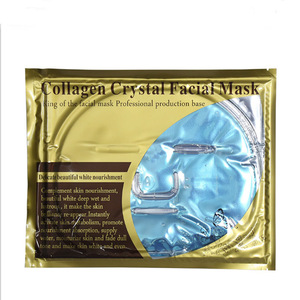 Wholesale Skin Care Private Label Anti Wrinkle Gel Gold Collagen Crystal Breast Mask