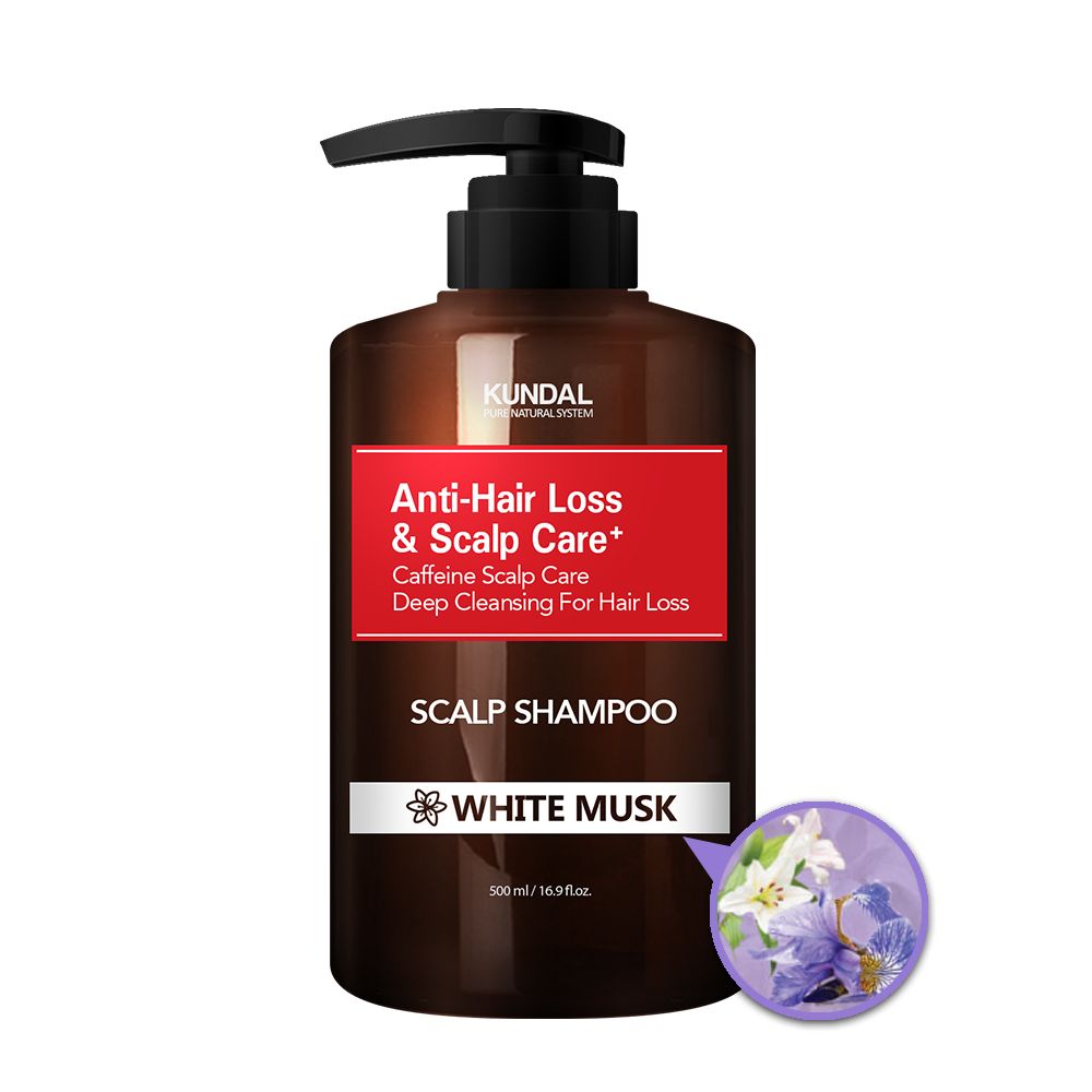 Kundal Anti-Hair Loss & Scalp Care Shampoo 500ml White Musk