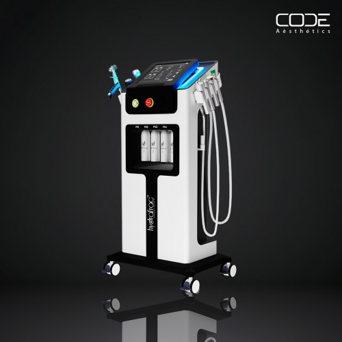 7 in 1 HydraFrac Machine | Advanced Hydra Dermabrasion Skin Rejuvenation System | Oxygen Jet & RF Facial Device