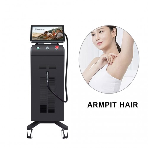 Diode Laser Hair Removal Professional 3 Wavelengths 755 808 1064nm Laser Hair Removal Machine