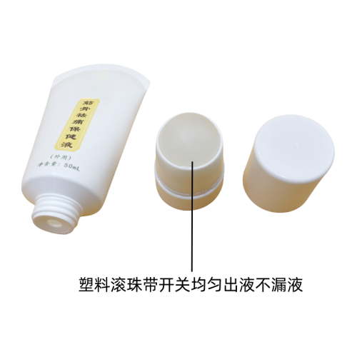 deodorant plastic tube with roller ball