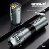 BRONC THORN Dual Batteries Ergonomic Stroke 4MM Fast Charging Swiss Motor Wireless Tattoo Pen Machine