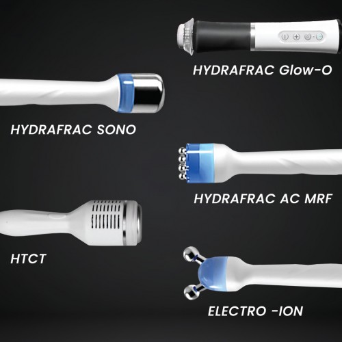 7 in 1 HydraFrac Machine | Advanced Hydra Dermabrasion Skin Rejuvenation System | Oxygen Jet & RF Facial Device