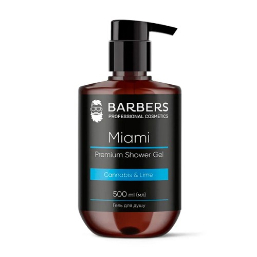 Barbers Shower gel Miami 500 ml