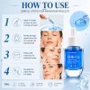 Copper Peptide Complex Facial Serum, Advanced Firming Anti Aging Serum, Collagen Boost Brightening Hydrating Skin Serum for Face Reduce Fine Lines & Wrinkles