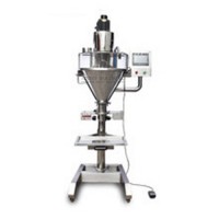 Chemical industry Semi auto auger powder filling machine