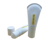 deodorant plastic tube with roller ball