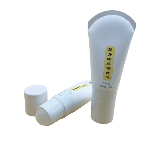 deodorant plastic tube with roller ball