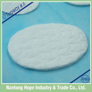 100% cotton beauty pad for make up