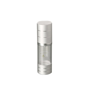 15ml 30ml 50ml 100ml matte silver aluminum airless pump bottle airless spray bottle