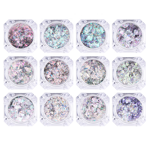 3D Nail Art Magic Mirror Effect Flakes Powders Wholesale Glitter for Nail Art