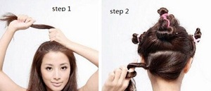 4pcs hair rollers