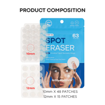 Acne Conceal Pimple Patch 63 Patches(Covers and Protects, Thin, Transparent, Waterproof )
