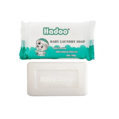 Antibacterial Transparent Laundry Soap Bar Square Shape 150g Underwear