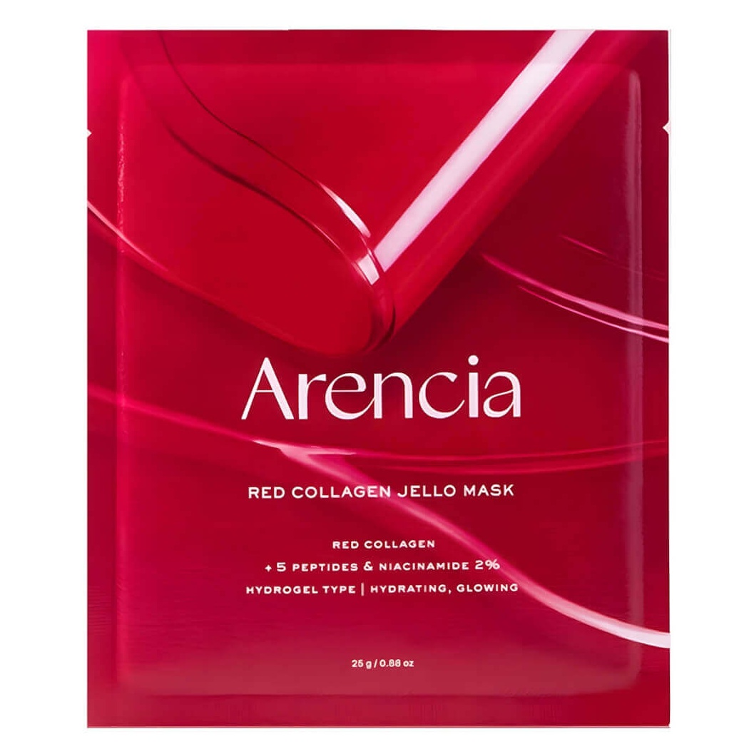 (Arencia) Red Collagen Jello Mask 25g 4ea
