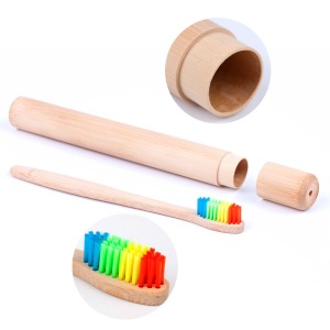 bamboo toothbrush Biodegradable soft bristles bamboo toorhbrush customized logo