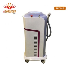Beauty instrument Best sales Vertical 808nm painless Permanent Hair Removal Machine