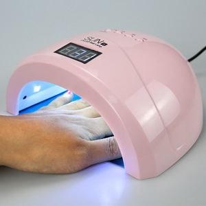 beauty salon equipment SUN one Plus 48W LCD display Dual UV LED uv gel nail curing lamp light