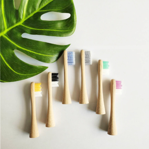 Best Travel Replacements Bamboo Custom  Electric Toothbrush Brush Heads