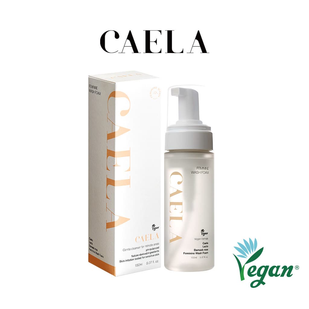 CAELA Lacto Damask Rose Feminine Wash Foam 150ml
