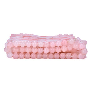 Cooling Natural facial Pink Rose Quartz Jade Sleep eye Mask For Beauty