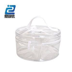 Cosmetic/ Makeup/ Toiletry Clear PVC Travel Wash Bag with handle