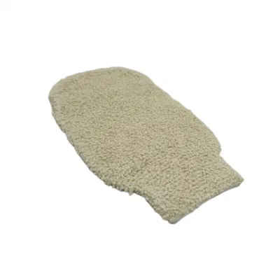 Custom Logo Factory Directly Sell Natural Hemp Glove for Body Bath