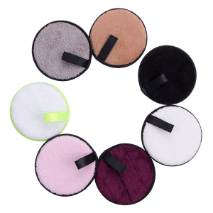 Disposable Cotton Organic Washable Bamboo Reusable Makeup Remover Pads