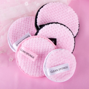 Disposable Cotton Reusable Organic Washable Bamboo Makeup Remover Pads Washable