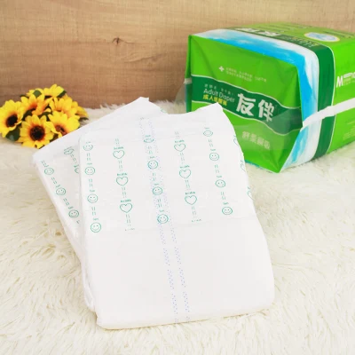 Disposable Non Woven Fabric Soft Care Wholesale Printed Adult Diaper