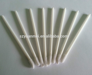 Disposable white cotton swab lipstick Applicator