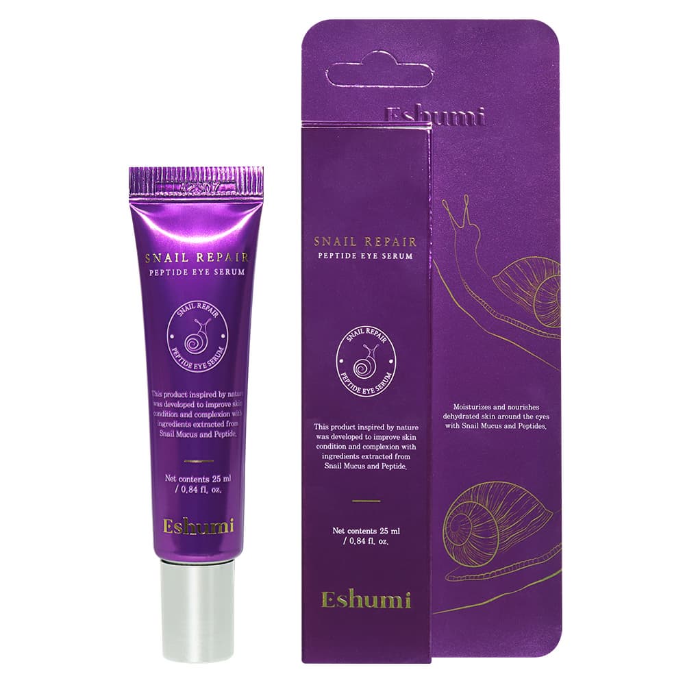 Eshumi Snail repair peptide eye serum
