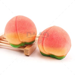 Factory Fizz Balls Colorful Peach Essential Oil Hemp Natural SPA Moisturizing Peach Bath Bomb