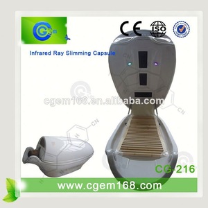 Factory Luxury Infrared Slimming Spa Capsule /Dry Steam Sauna Capsule LED Ozone Therapy Spa Capsule