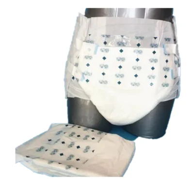 Factory Price Adult Diaper with PP Tape 10PCS Per Pack