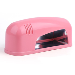 Factory supply portable 9w uv nail lamp for Nail and Toe nail salon equipment