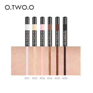 fashion 6 color eyebrow pencil wooden eyebrow pencil O.TWO.O long lasting