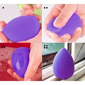 Free Sample Cosmetic Bubble Sponge Beauty Cleaning Flour Bubble