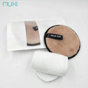 Gift Set Reusable Microfiber Makeup Cleansing Knit Microfiber Makeup Removal Pads