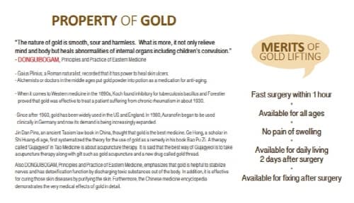 Gold Thread for beauty